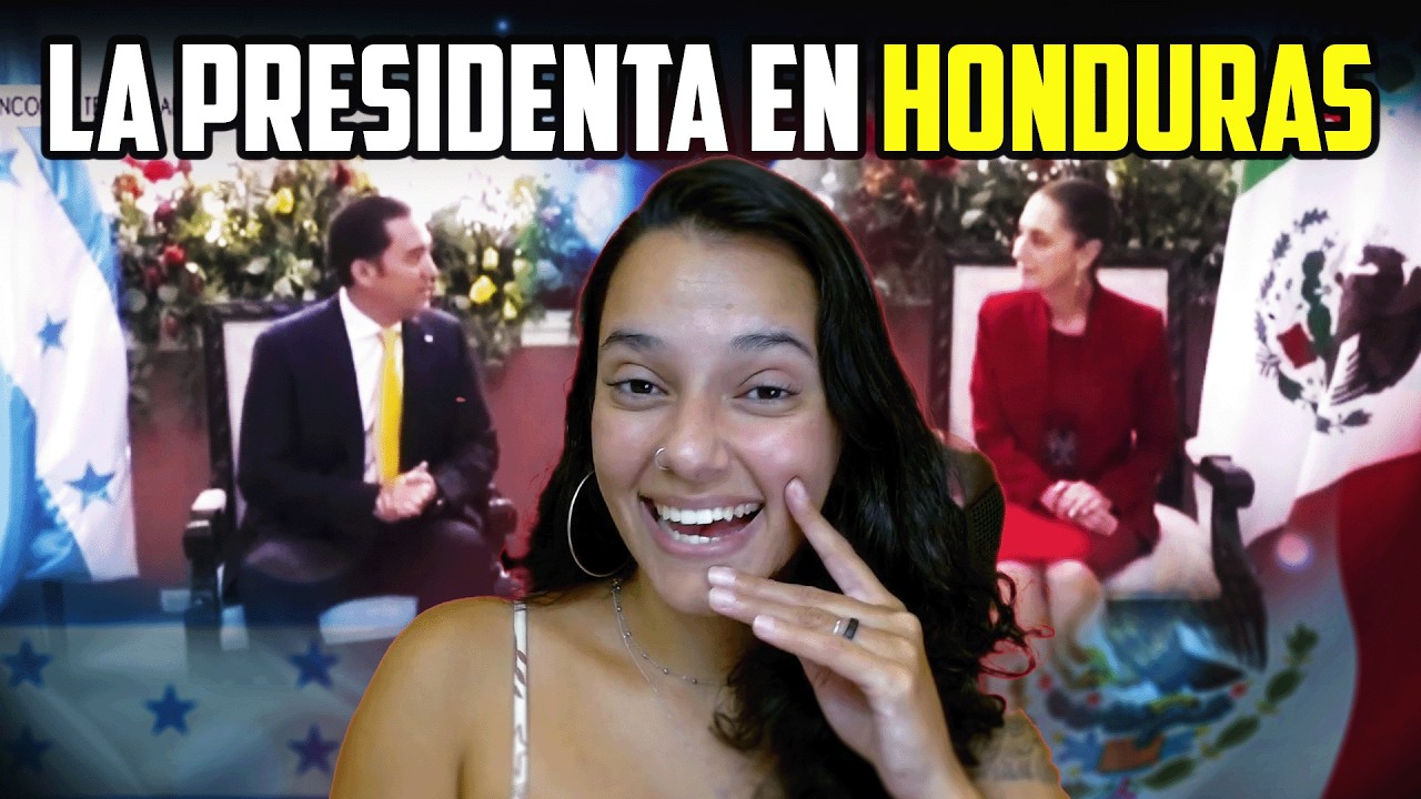 🇲🇽😱 ASÍ RECIBEN A LA PRESIDENTA DE MEXICO EN HONDURAS