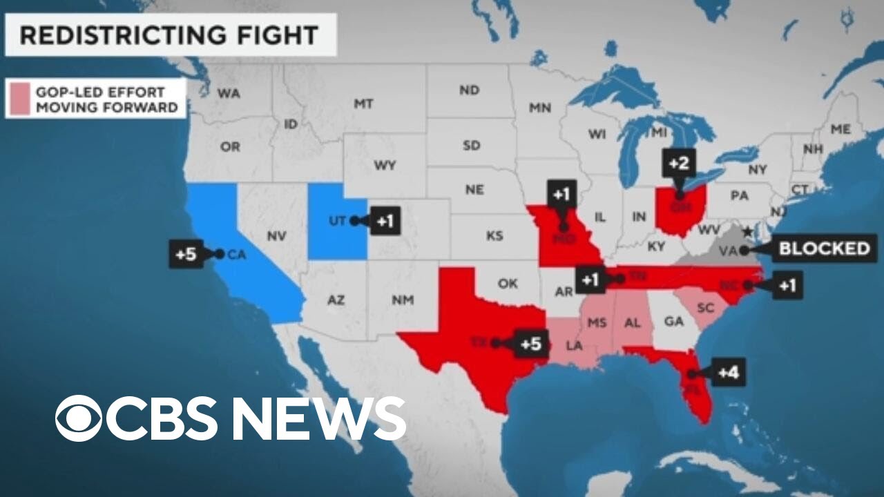 Republicans gain midterm edge as redistricting fight heats up