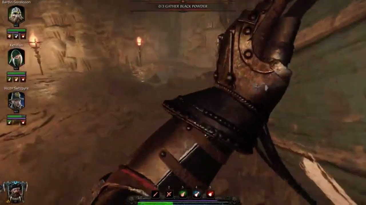 Warhammer Vermintide 2 Gameplay Act 1 Episode 3 Hunger in the Dark