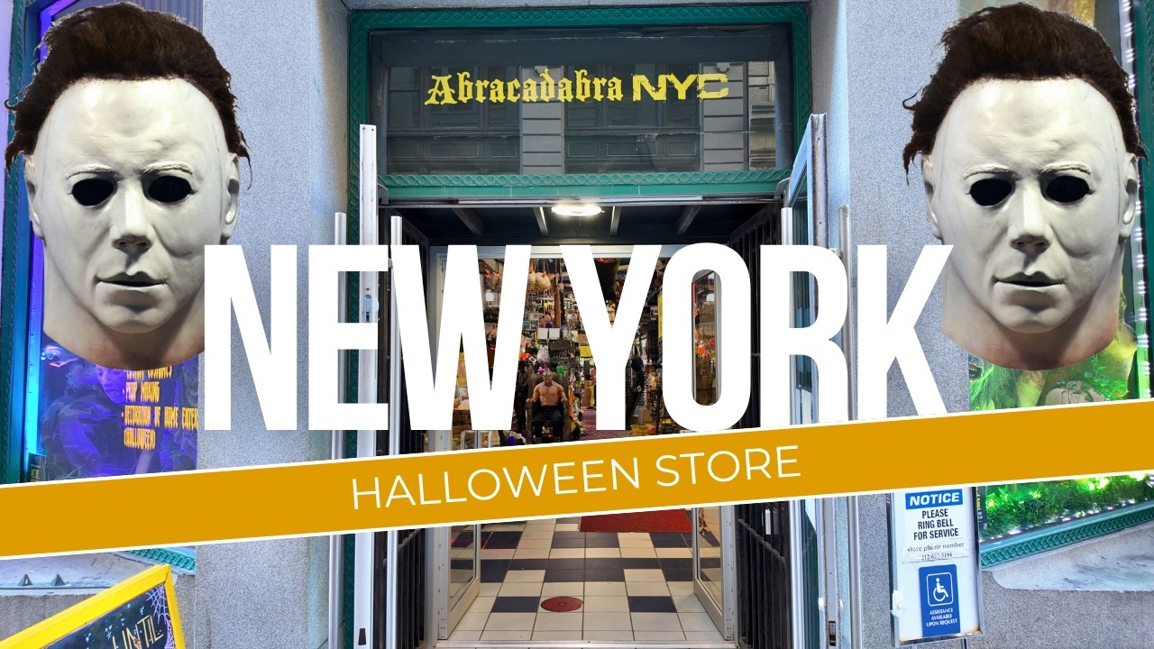 Inside the SPOOKIEST HALLOWEEN STORE in New York City
