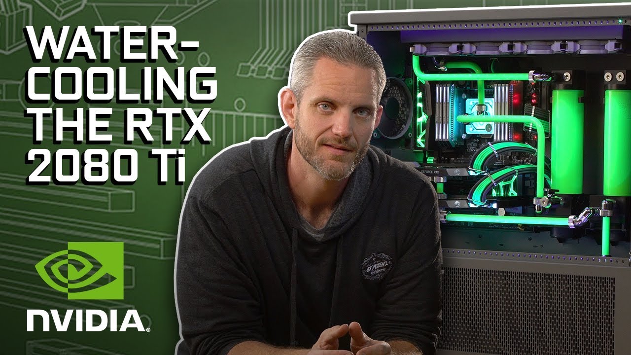 GeForce Garage - Watercooling RTX 2080 Ti for JayzTwoCents' Skunkworks.