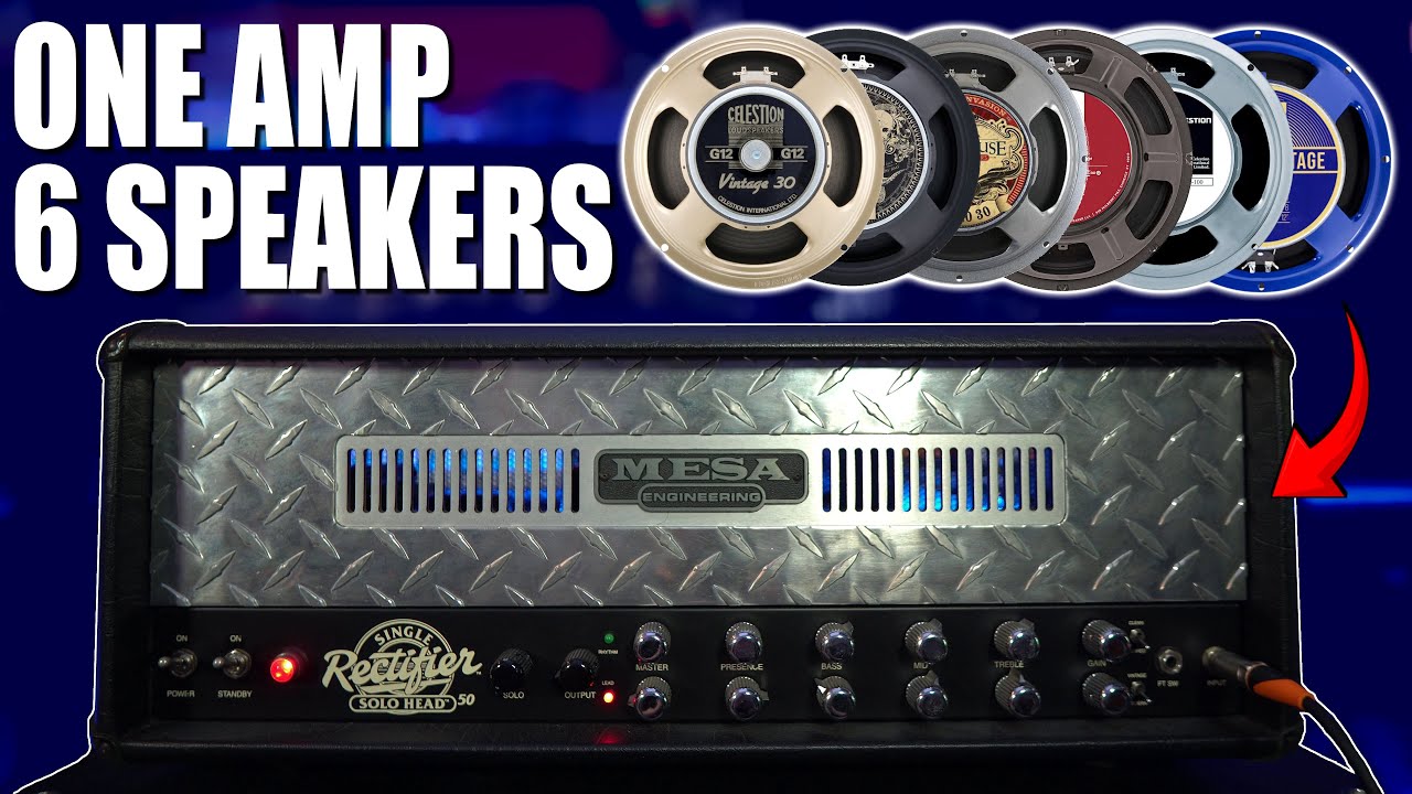 What's the best speaker for a Mesa Rectifier?