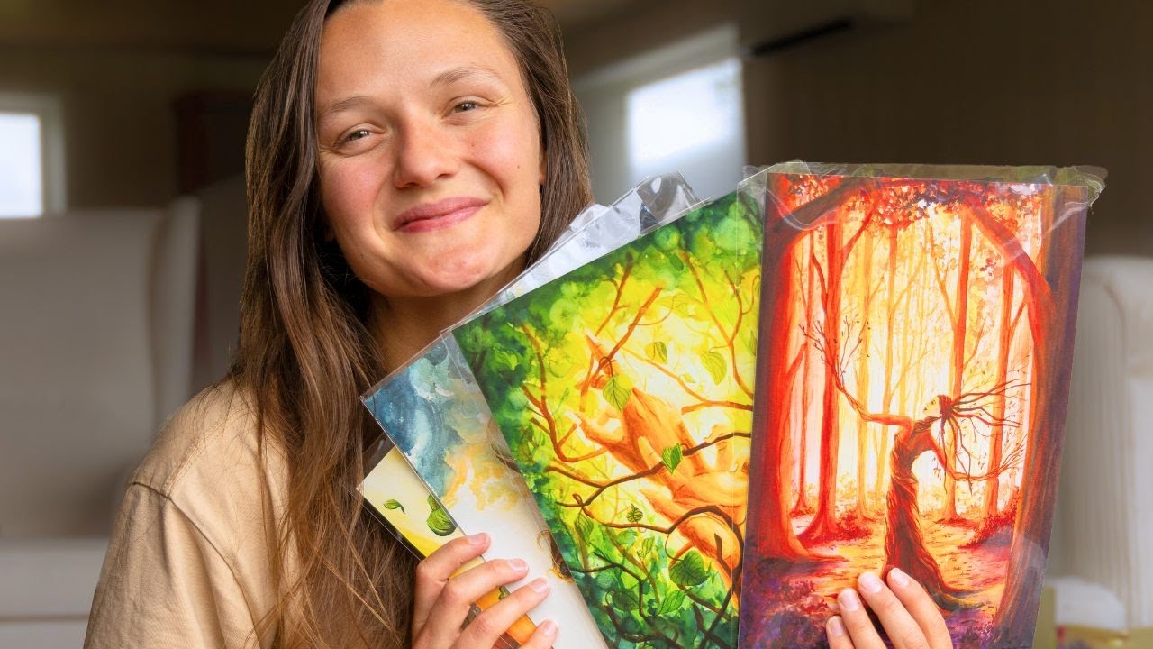 6 years in the making: An anxious artist finally commits to her art debut