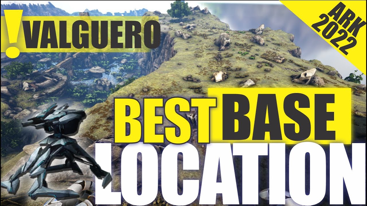 TOP PVP BASE Location Valguero Ark Survival - Melhores locais Base PVP Valguero