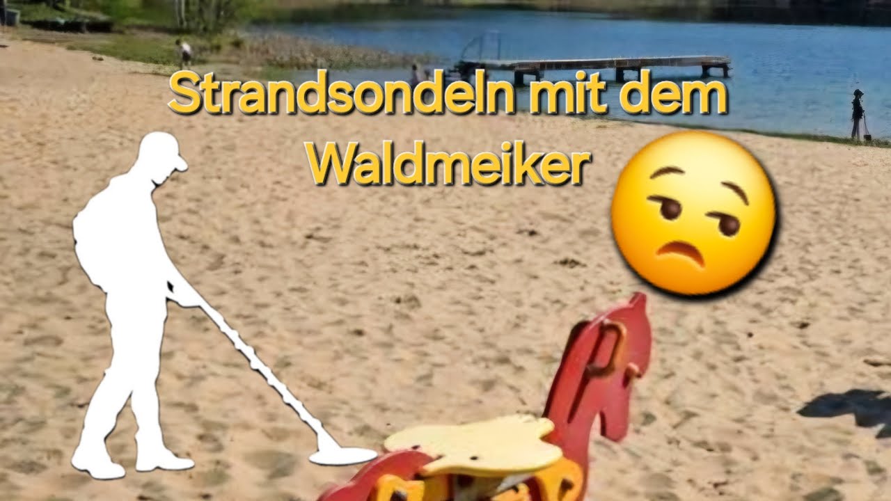 Sondeln mit dem Waldmeiker im Waldbad....