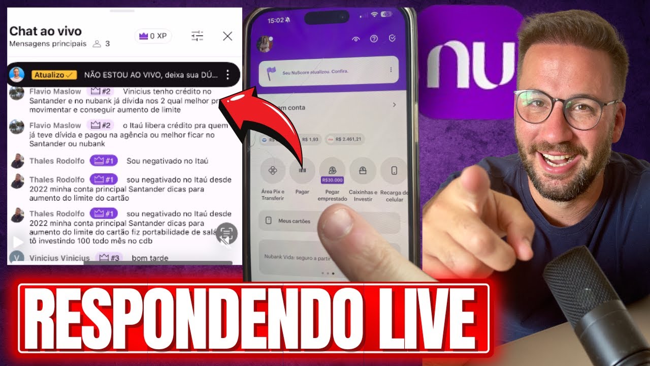 LIBERAR EMPR&Eacute;STIMO NUBANK - PODCAST ATUALIZO