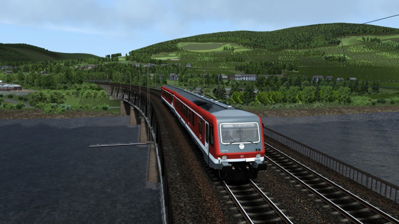 Ruhige Fahrt durch das Moseltal!!! - Let`s Play Train Simulator 2016 [Full HD]
