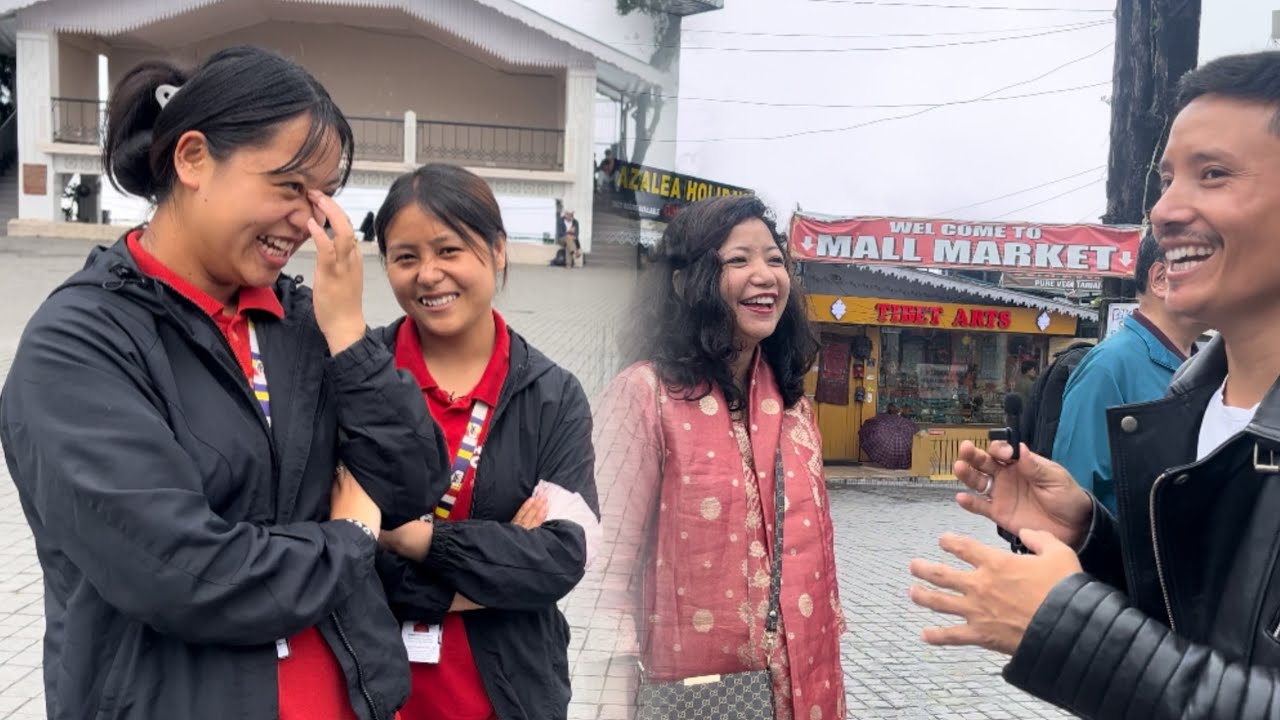 Nepali Language Social Experiment|Darjeeling|Chowrasta|