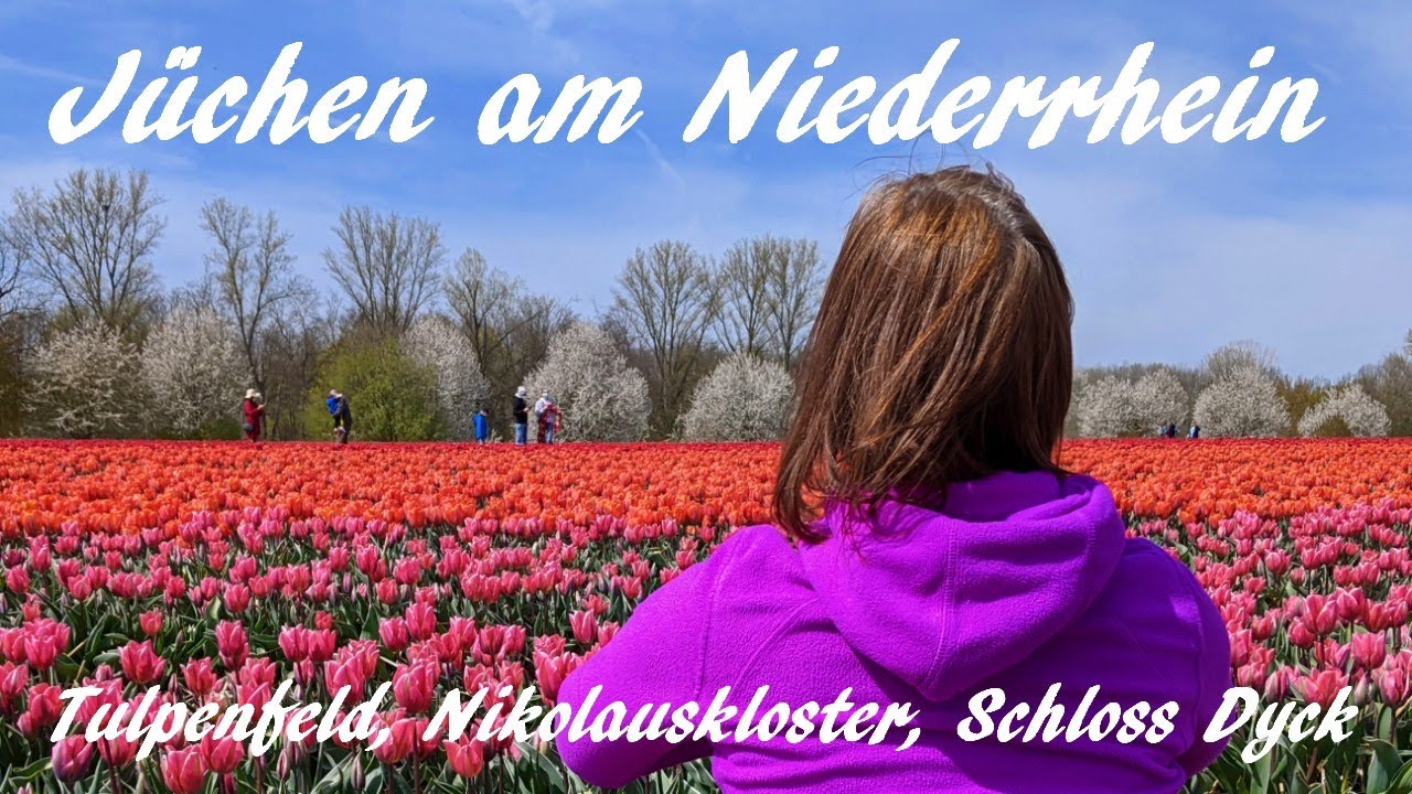 Jüchen in Nordrhein-Westfalen: Unglaublich schöne Frühlingshighlights am Niederrhein - Vlog 158