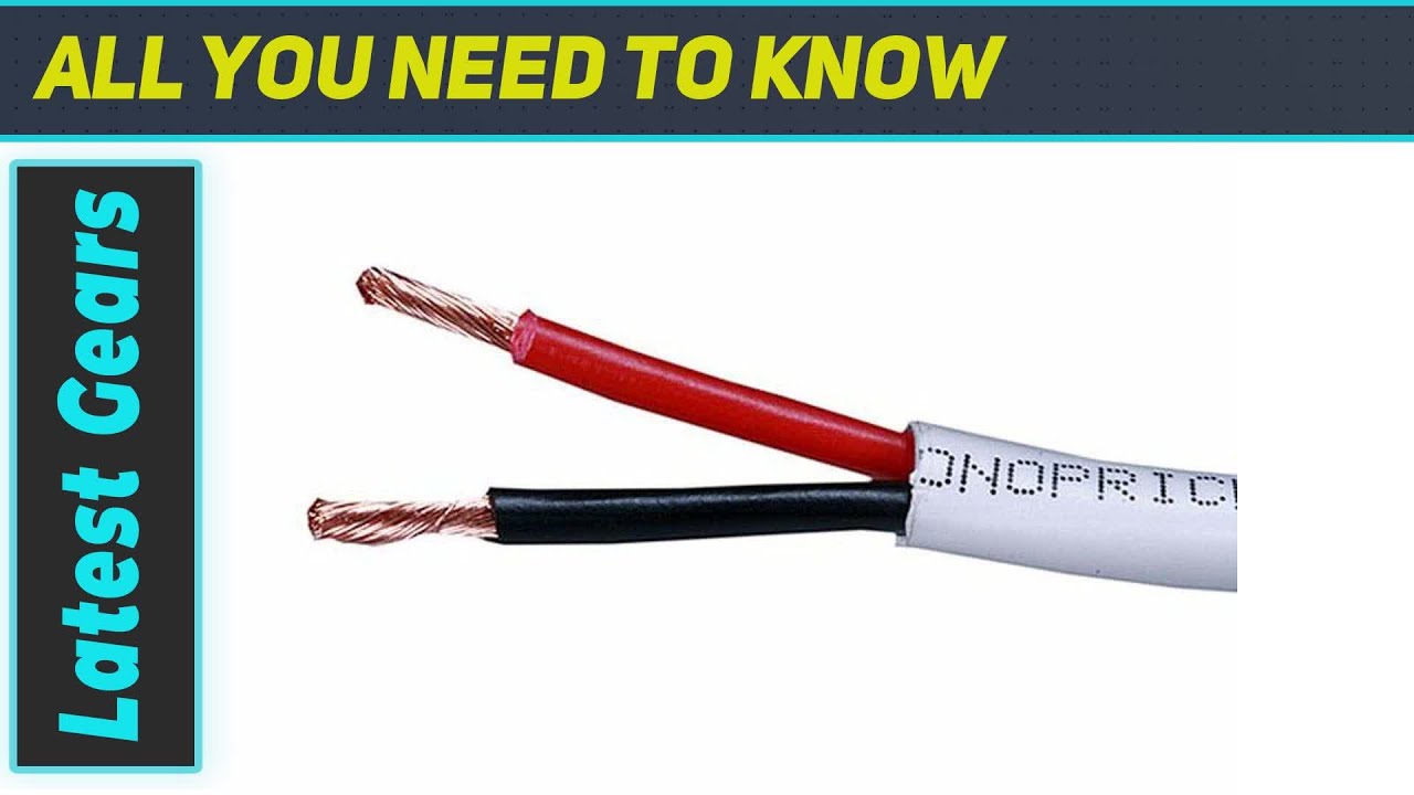Monoprice Speaker Wire - Best Choice for High-Quality Audio Installations