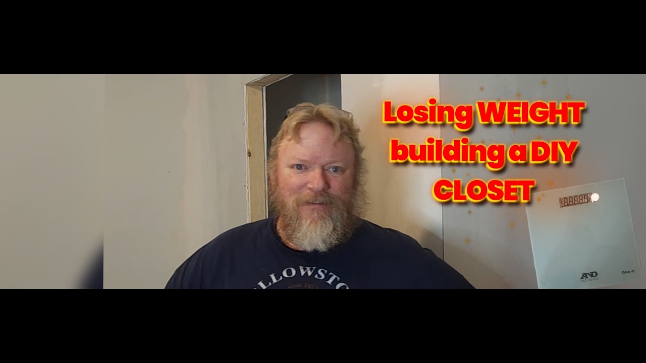 (6) lost weight building dyi closet