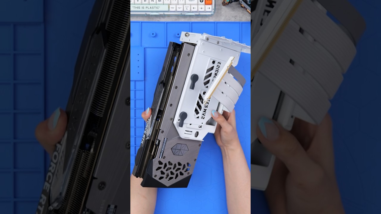 Лучшее вертикальное крепление для видеокарты! #pcgaming #pcbuild #pc #pcgamer #pcs #gamingsetup