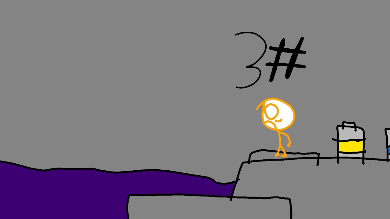 Draw a stickman  epic  2 episódio  3:o mar de tinta!!!!🟣🌊