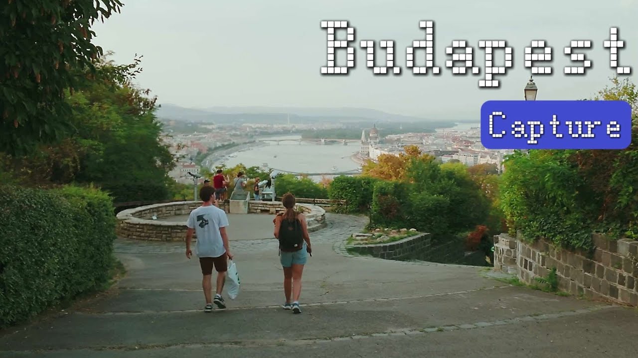 Budapest Hungary | 4K HDR Walking Tour | Summer Walk | Gellért Hill | 2025