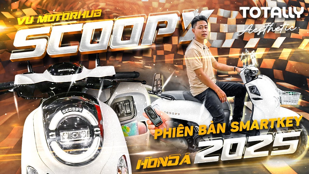 HONDA SCOOPY 2025 SMARTKEY - REVIEW đánh giá những thay đổi cải tiến mới và vài điều cần lưu ý