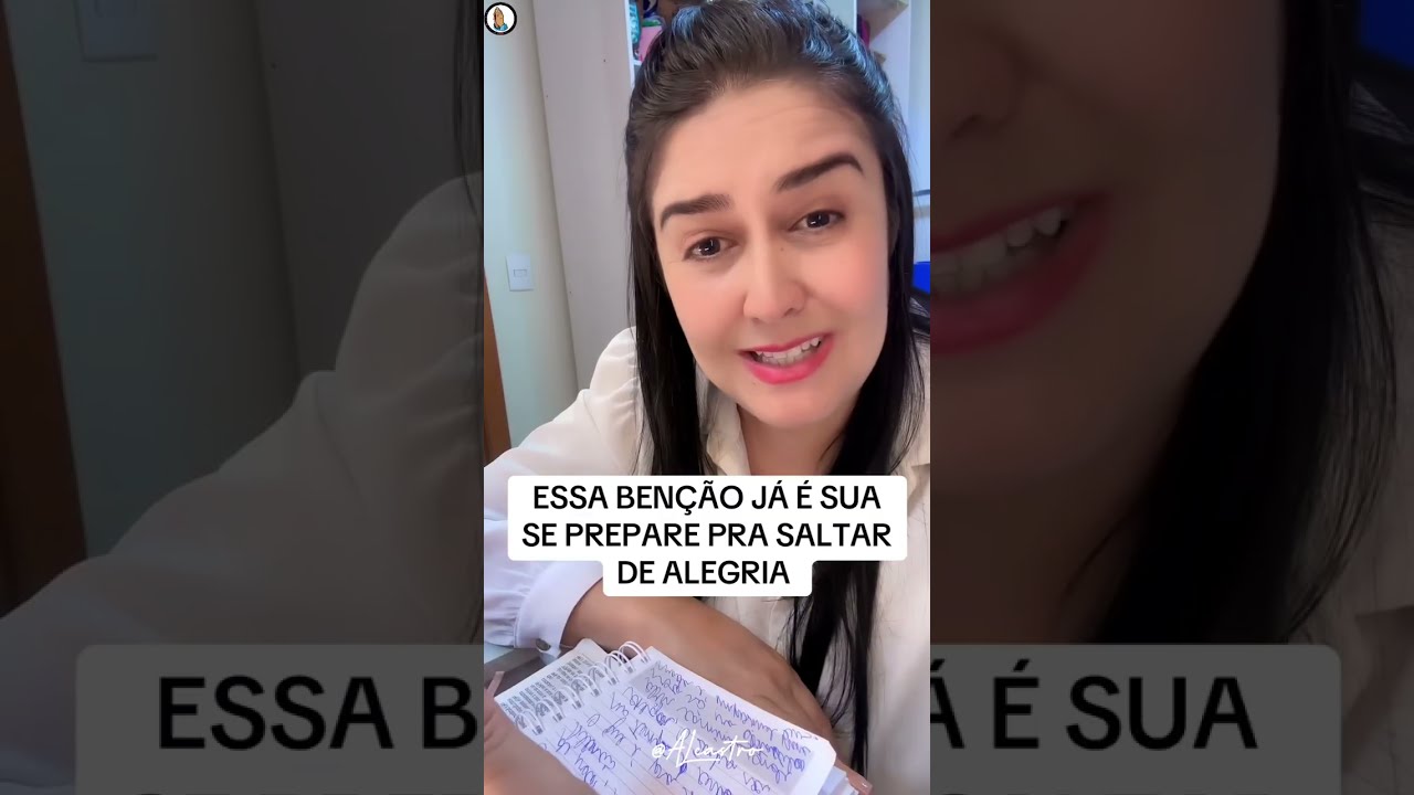 ESSA BENÇÃO JÁ É SUA VAI SALTAR DE ALEGRIA 🤩