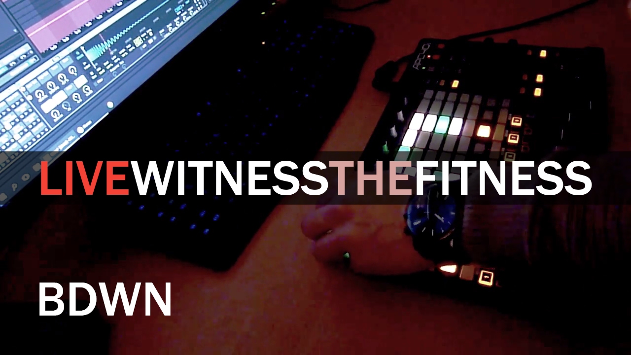 Live Deep House #1 (Witness the Fitness) @ Akai APC40 mk2, Ableton Live - BDWN