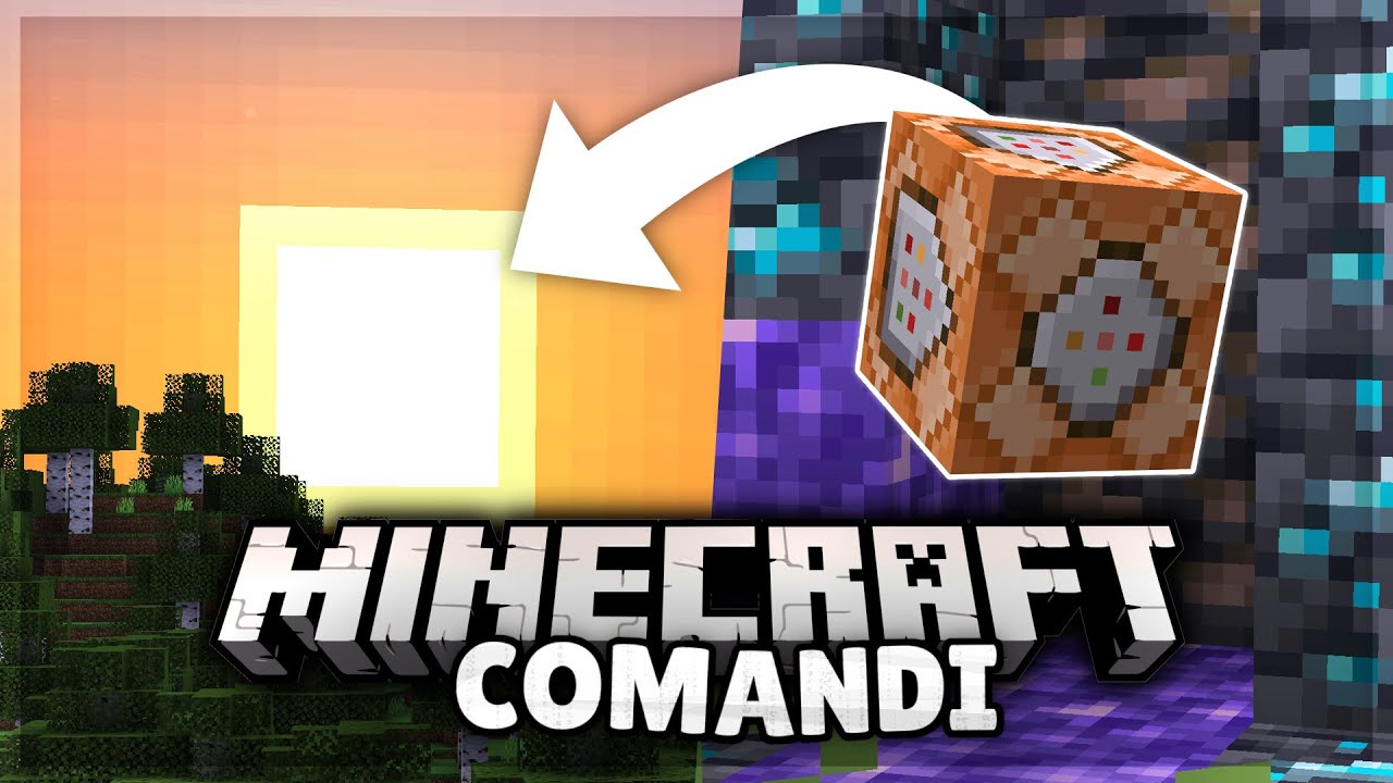 Come funzionano i COMANDI DI MINECRAFT | Minecraft ITA Comandi