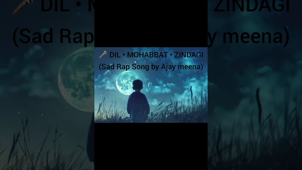 Dil Mohabbat Zindagi | Original Sad Rap | Ai Song