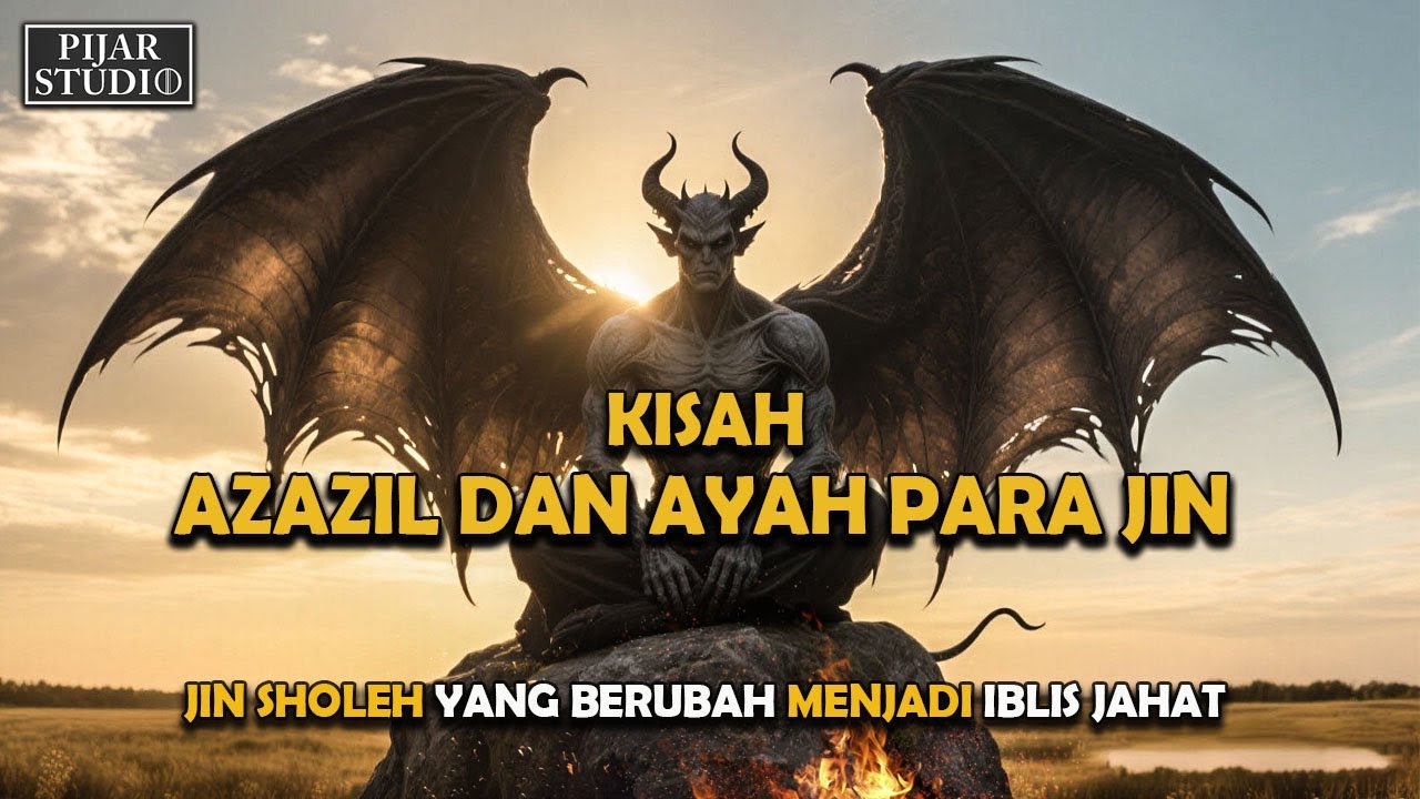 Kisah AZAZIL Dan Bapaknya Para Jin !! Dari Jin Beriman Berubah Menjadi Iblis Jahat