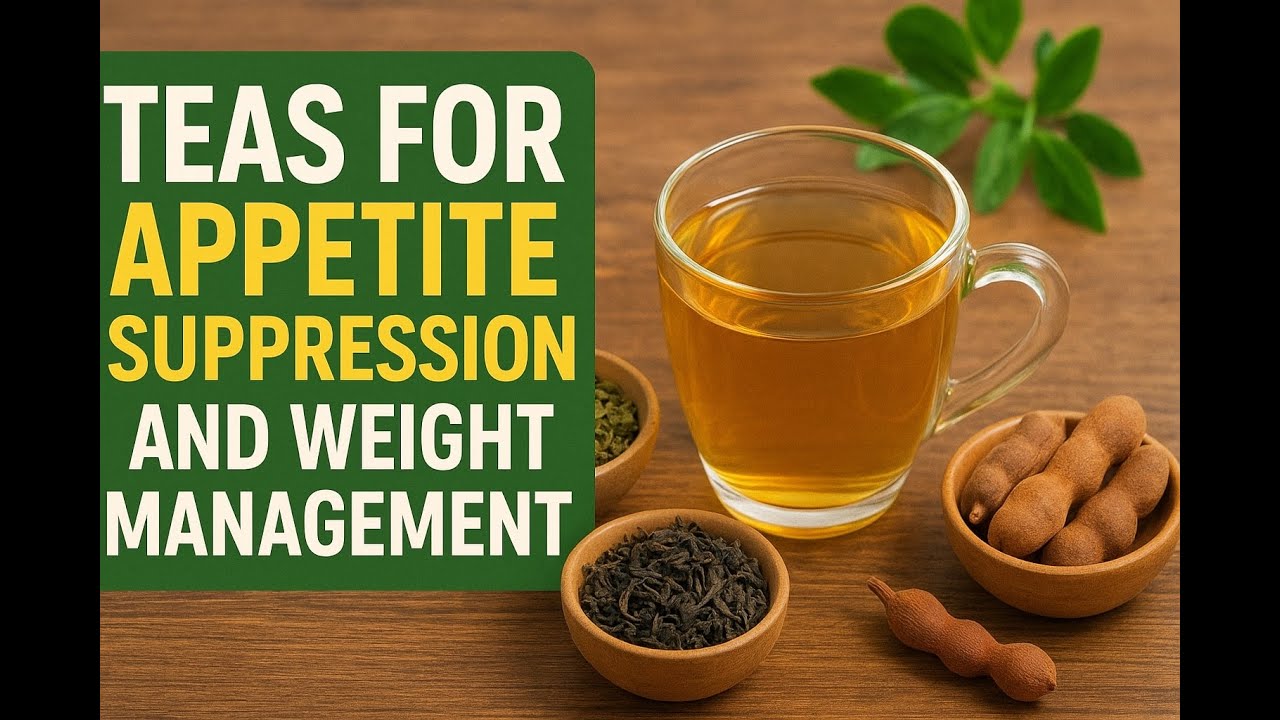 Teas for Appetite Suppression and Weight Management