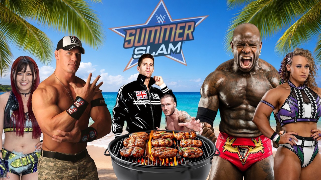 Summer Slam Night 1 Match Card  [WWE2K25 Universe Mode] [German]