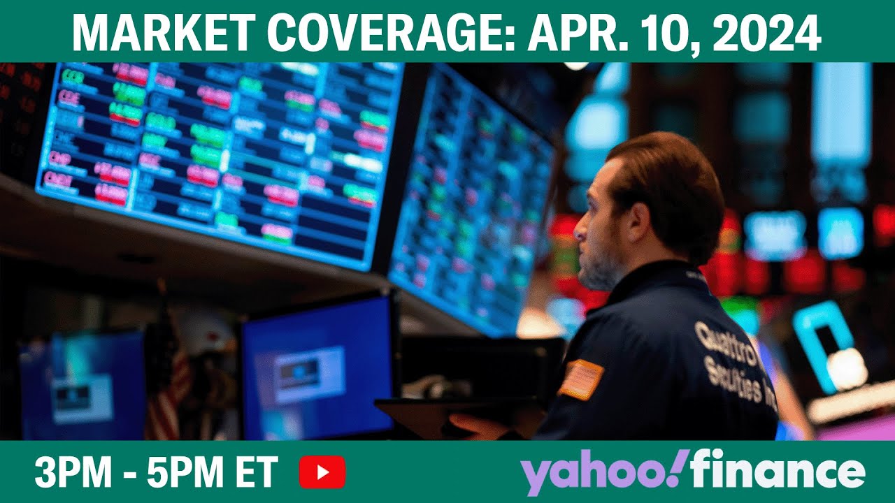 Stock market today: Stocks sink, yields jump after inflation data torpedoes rate-cut hopes | 4/10/24