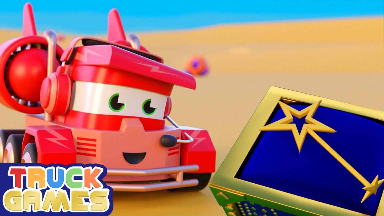 Czy to Klucz do Skarbu? 🗝️ Truck Cartoons | Truck Games