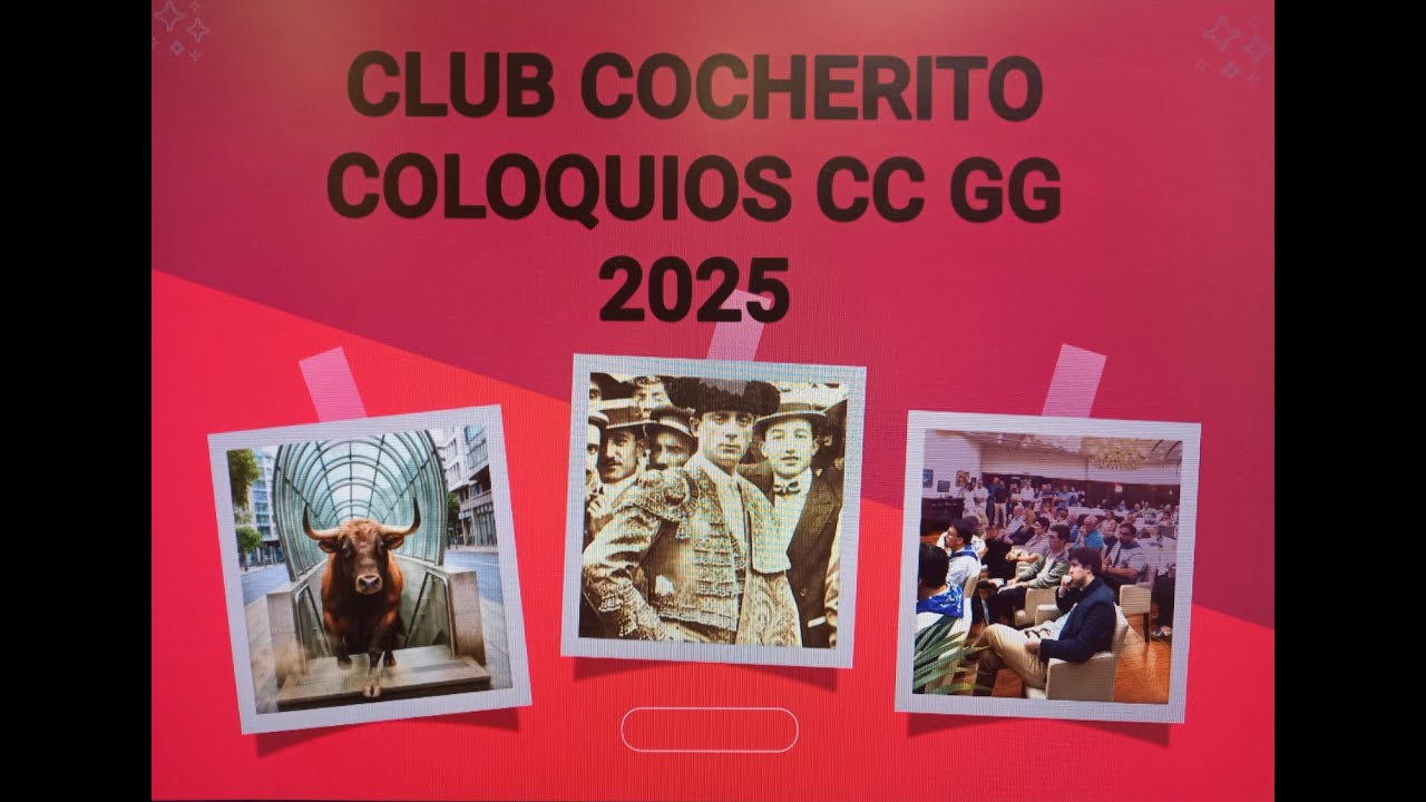18 de agosto de 2025. 1º Coloquio del Club Cocherito de Bilbao