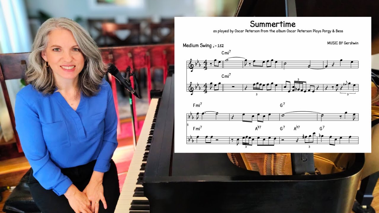 How to Play ‘Summertime’ in the Style of Oscar Peterson | Jazz Piano Tutorial