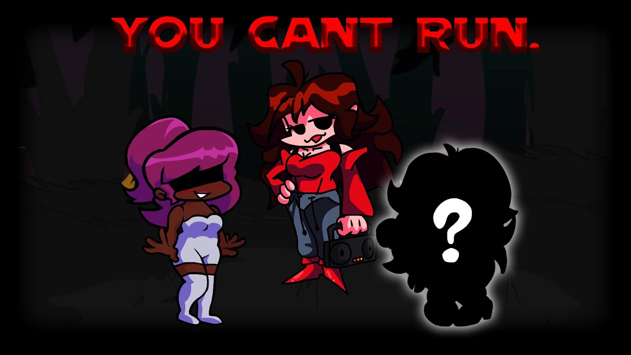 You look tasty~ FNF You Can't Run Cover, But GF Sings it w/ B3 GF (FNF You Can't Run GF Vs B3 GF)