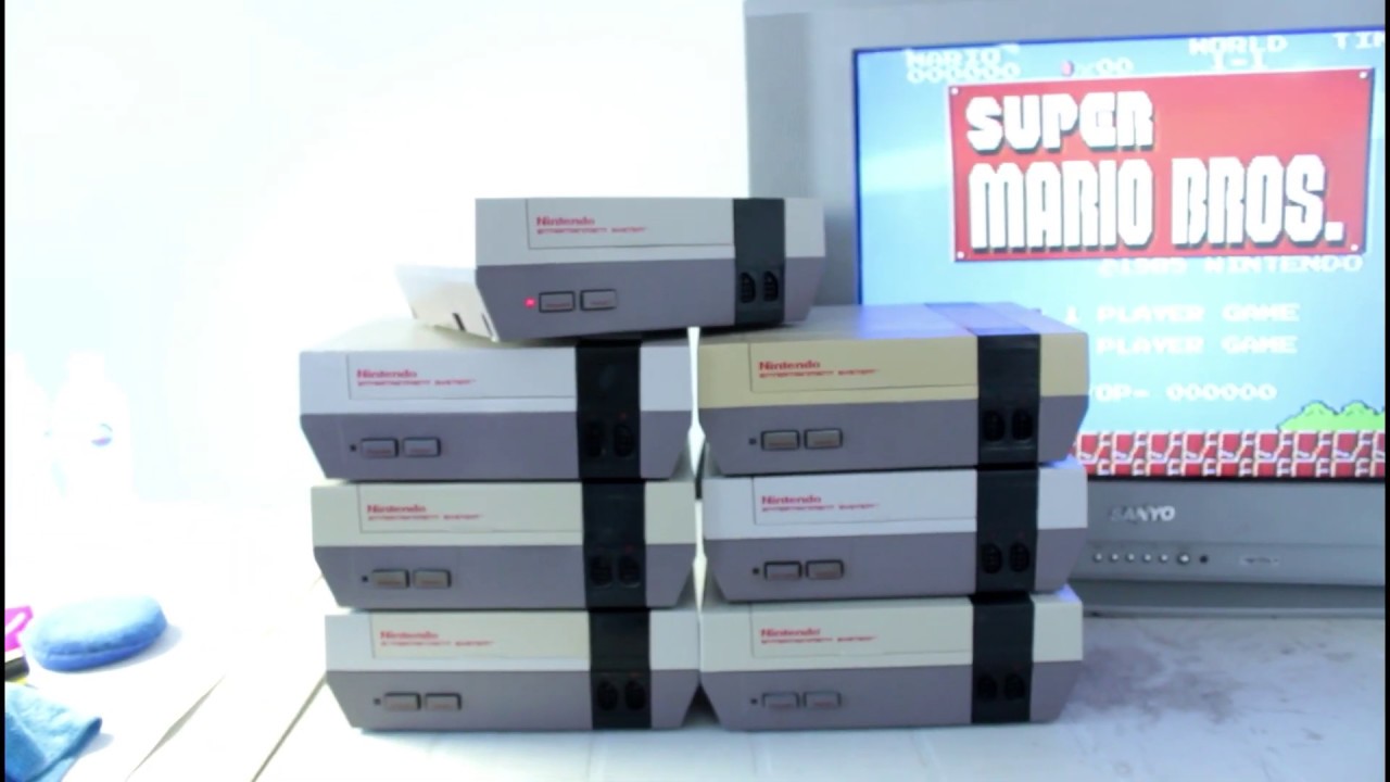 Я купил 8 сломанных консолей Nintendo NES. Как починить сломанные консоли NINTENDO