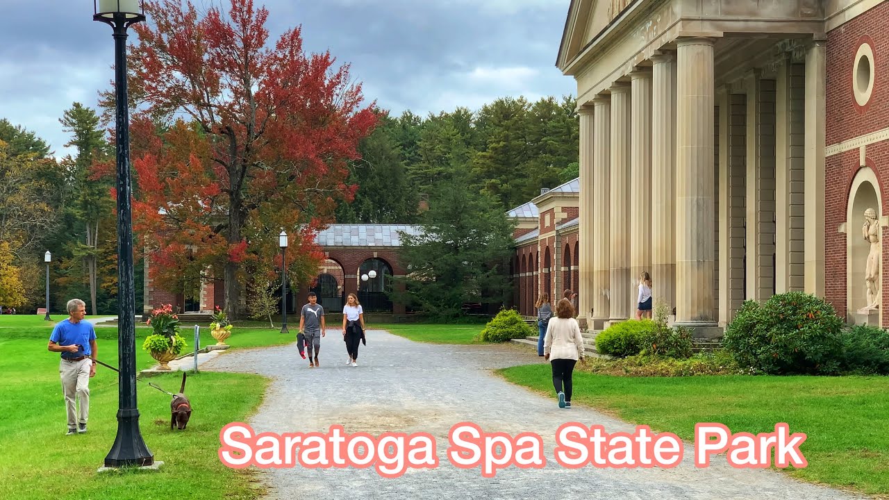 Scenic Drive:   Saratoga Spa State Park, Saratoga Springs, New York