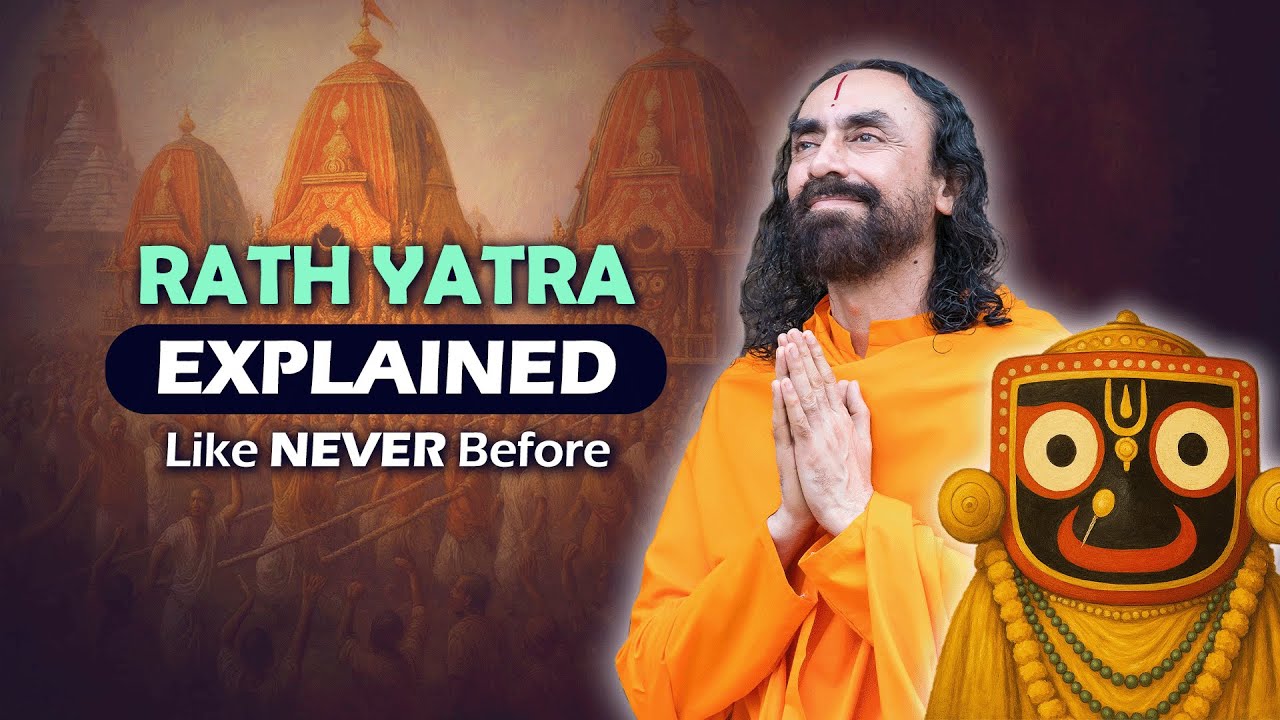 When Krishna Became Radha – The UNTOLD Story of Jagannath Rath Yatra | Swami Mukundananda