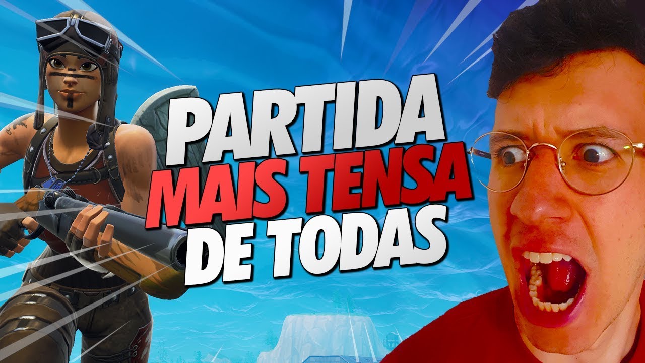 A PARTIDA MAIS TENSA DA MINHA VIDA - Fortnite