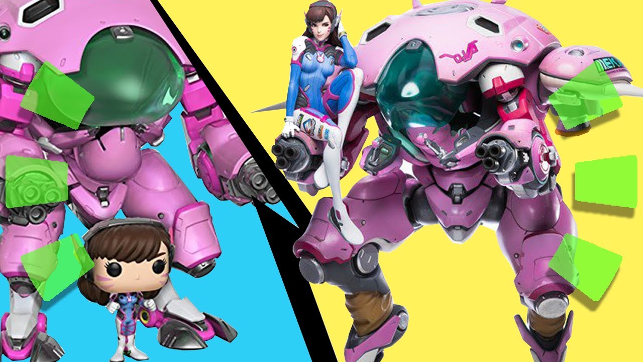 Overwatch - $450 Dva VS $25 Dva