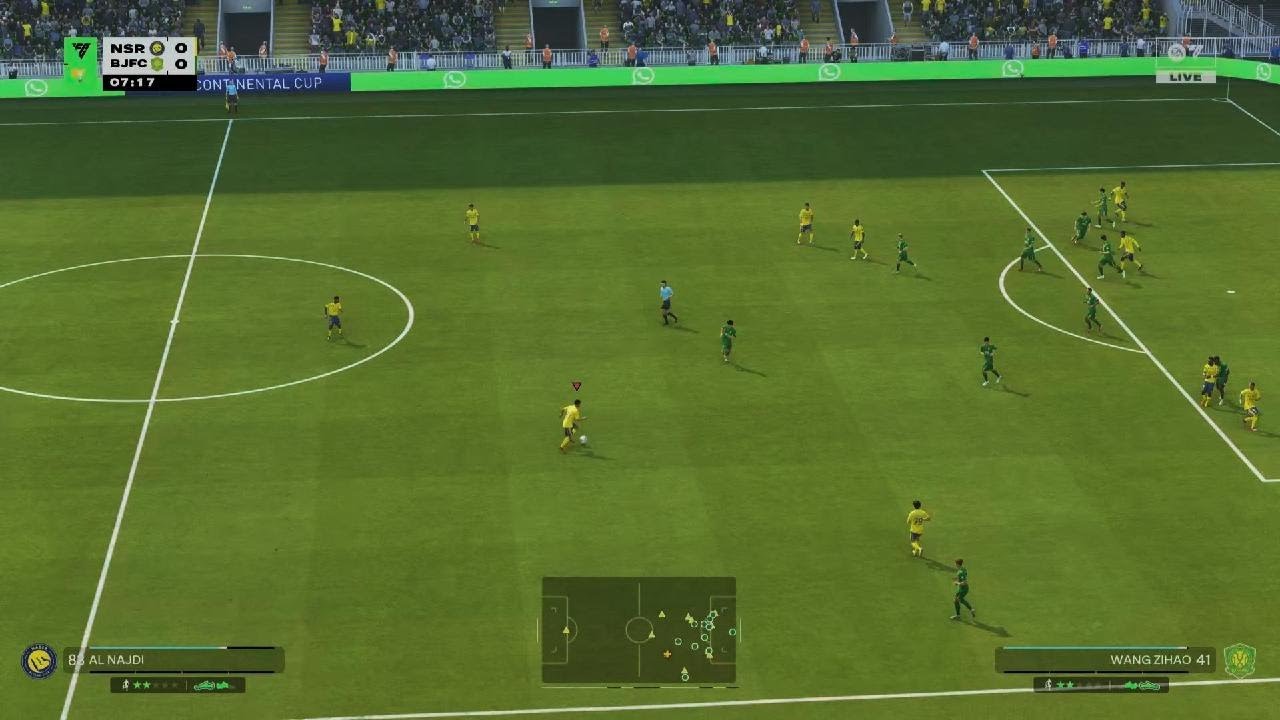 EA SPORTS FC 26 AL NASSR VS BEIJING Asia Contl Cup 3080 PS5