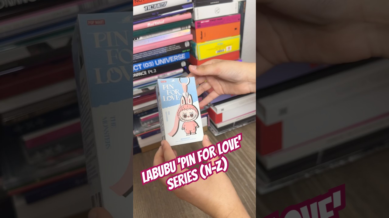 Labubu &lsquo;Pin for Love&rsquo; series (N-Z) blind box! #labubu #blindbox #popmart #unboxing