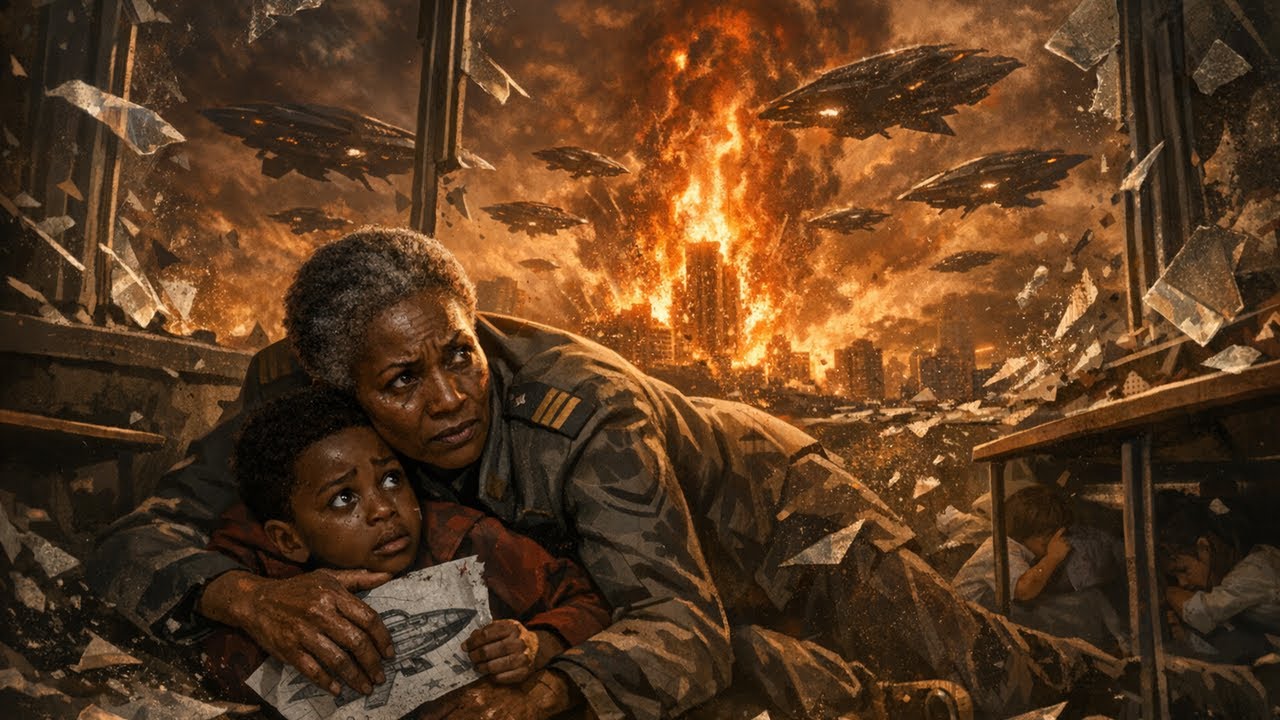 Você atacou a Terra primeiro   agora a humanidade está vindo atrás de você”, a mulher general alerto