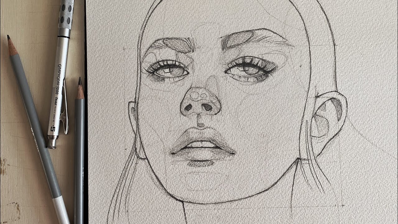 TUTORIAL COME DISEGNARE UN VOLTO - PT 2