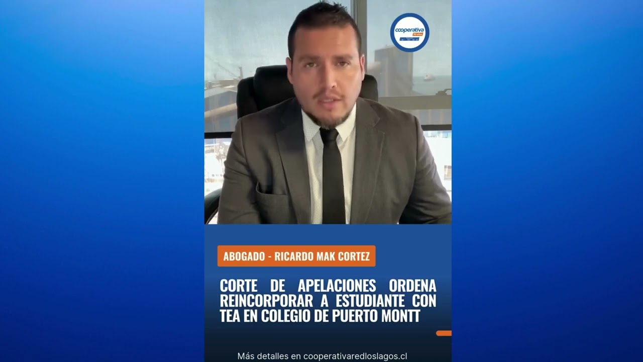 Radio Cooperativa Los Lagos - Nota de prensa - Ricardo Mak _Fundacion Apoyo Legal T.E.A.