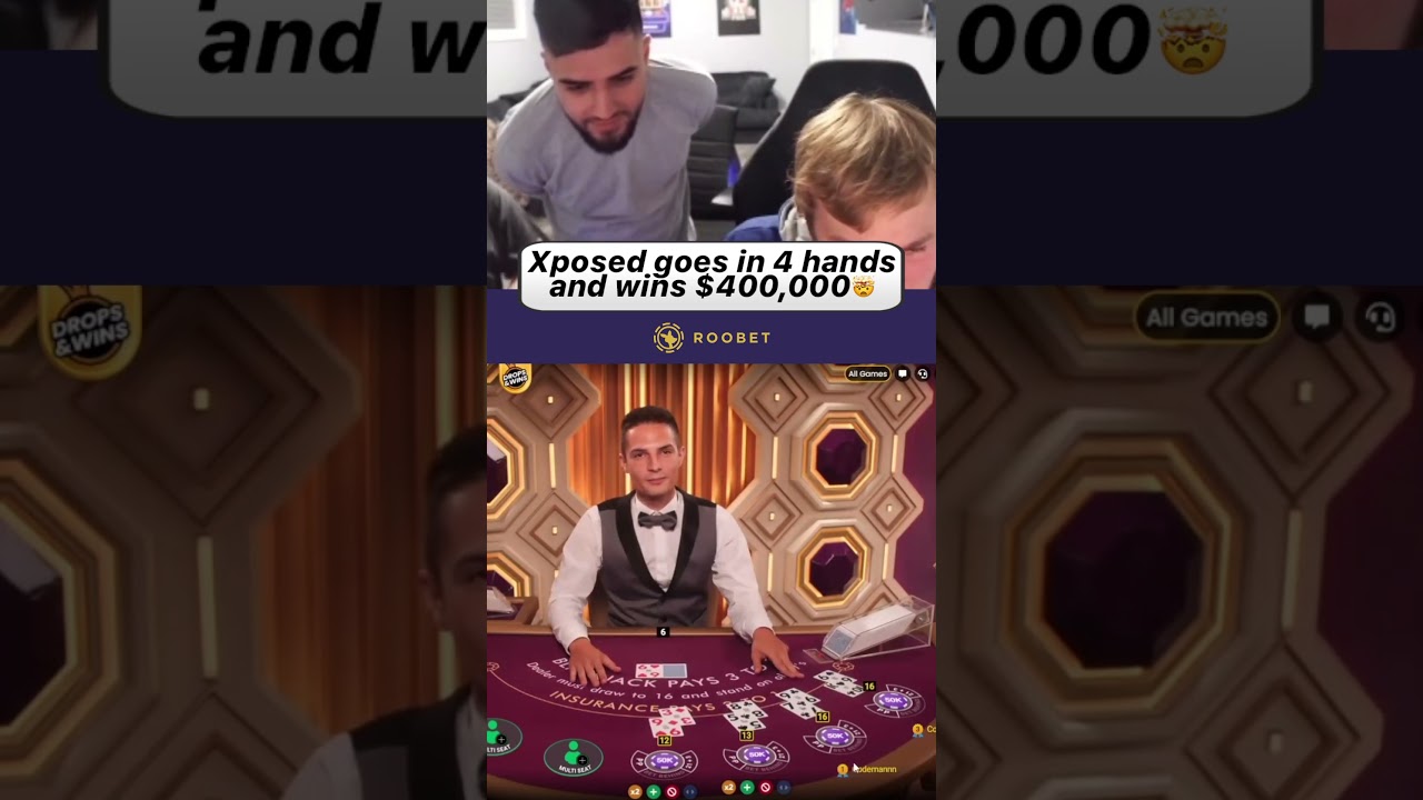 XPOSED GOES IN 4 HANDS AND WINS $400,000! 😱