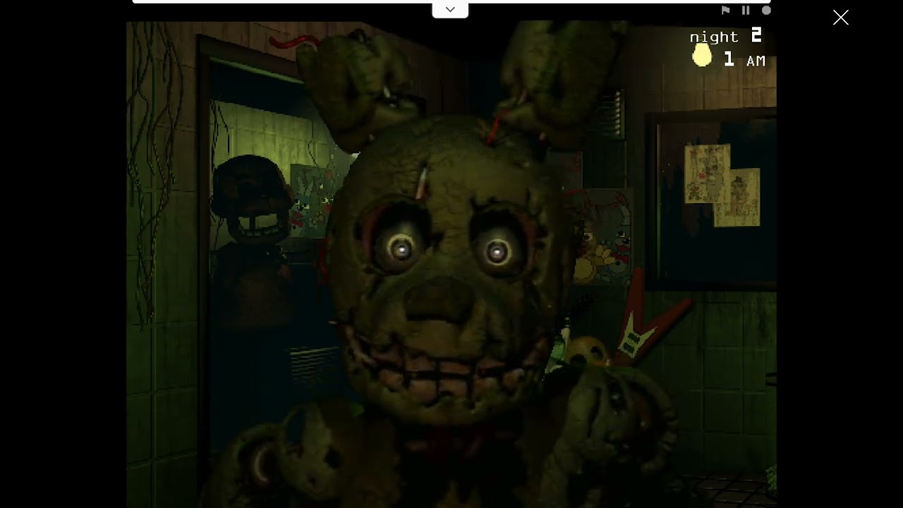 Springtrap is TERRIFYING: Can I Survive FNAF 3? (Jumpscares) #FNAF3 #Gaming #Springtrap