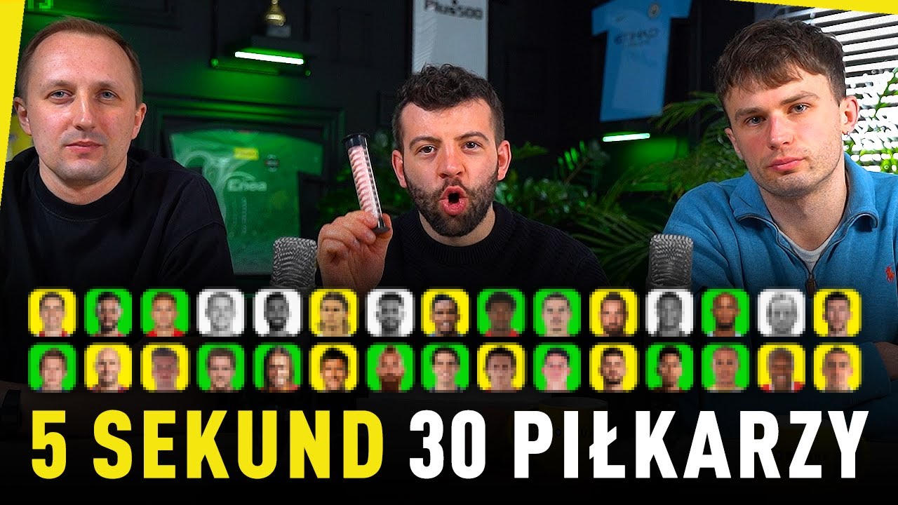 PIŁKARSKIE 5 SEKUND x ROKI - 30 piłkarzy - WSKAŻ KLUBY
