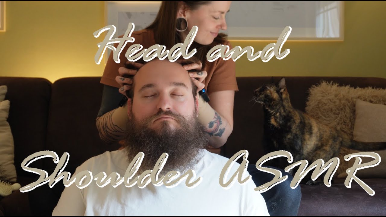 Deep Relaxation ASMR | Head, Shoulder, Neck & Ear Massage (No Talking)