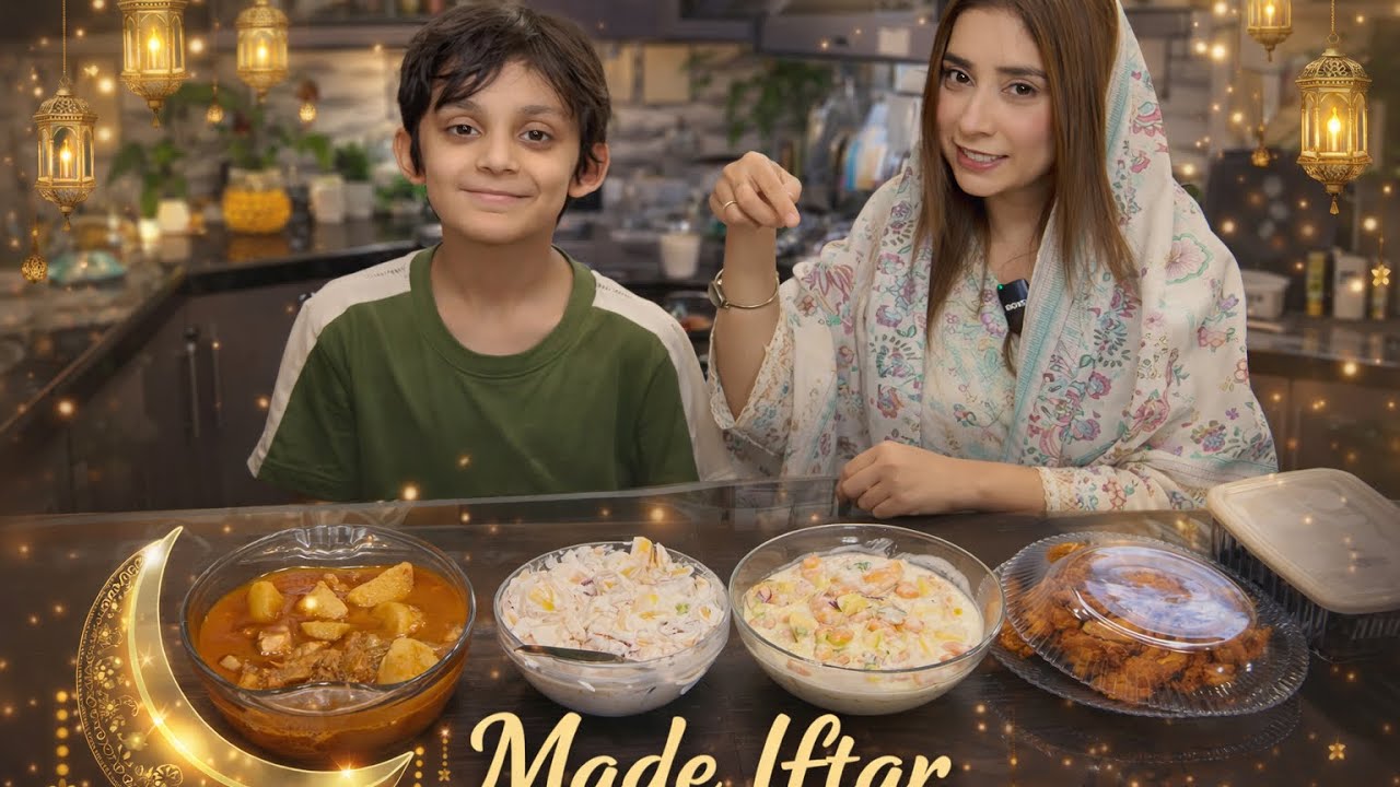 Dr Nabiha Ali khan Nay Apnay Hathon say Aftari Bnae
