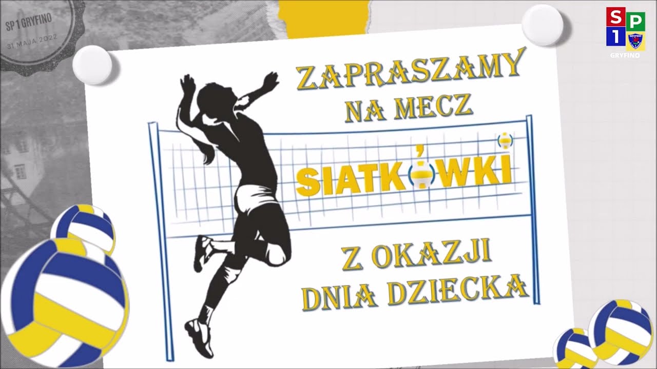 SP 1 Gryfino: Mecz siatkówki: nauczyciele-uczniowie