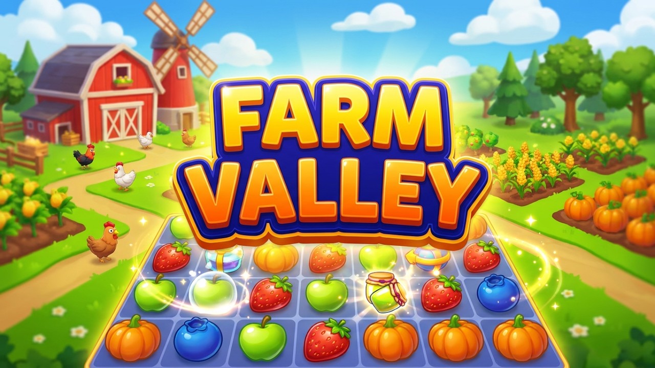 Farm Valley: Cozy Match-3 Mobile Game | Gameplay Android