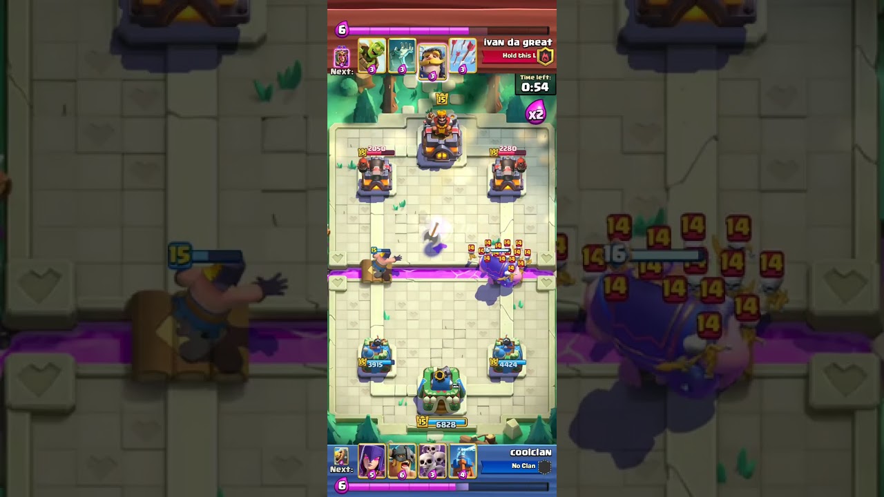 Clash Royale RG heavy deck 