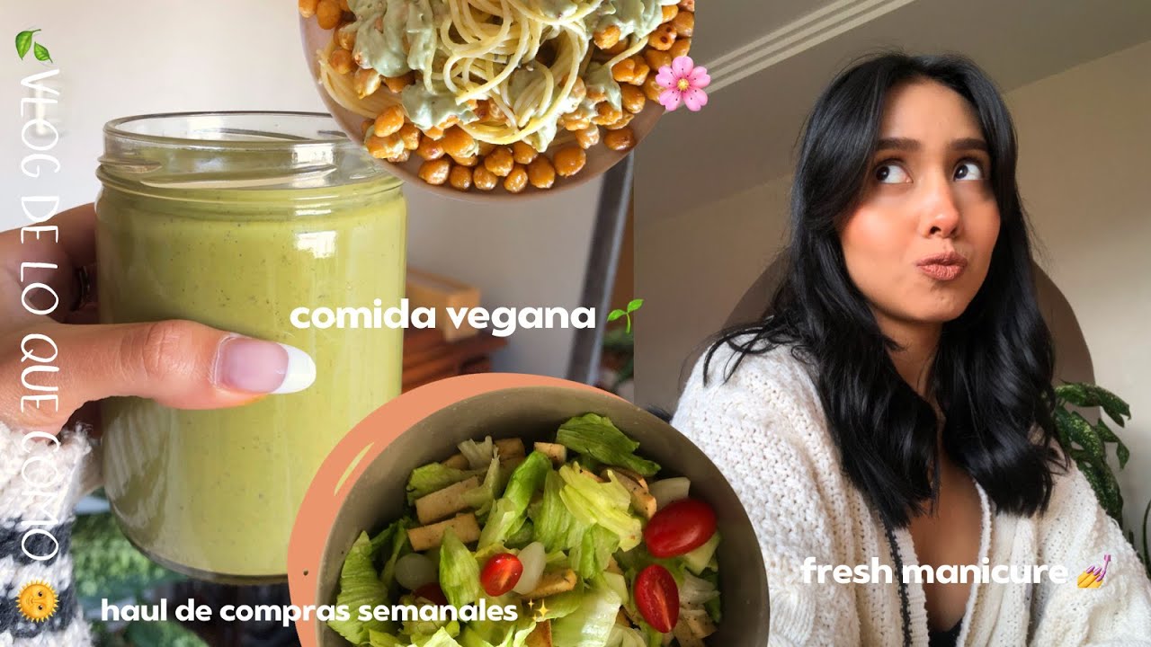 lo que como en un día de universidad online 🌱| licuado de caramelo + matcha y compras semanales